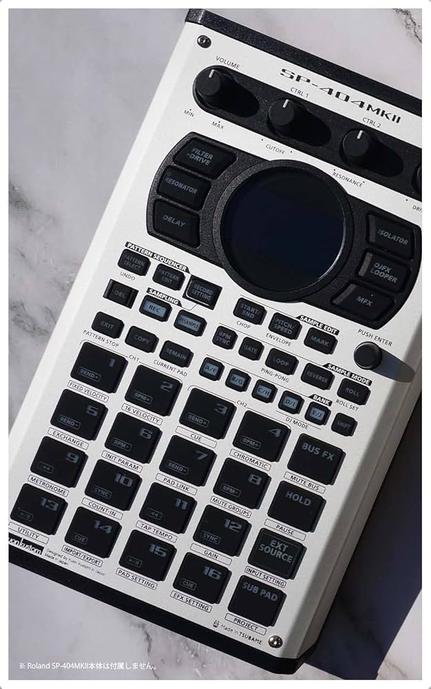 Amazon.co.jp: kuonkustom Roland SP-404 MK II 専用メタル